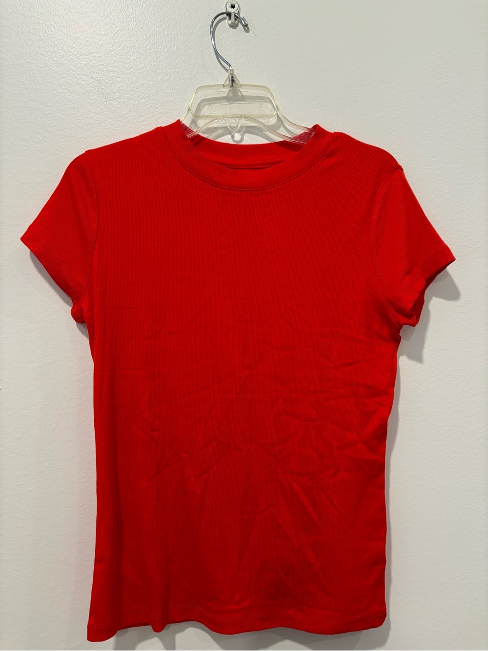 a new day Classic Red Crewneck Women's Tee